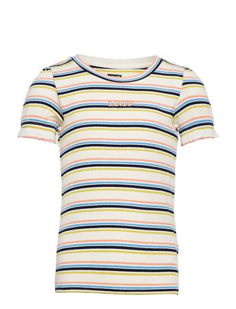 Lvg Full Slv Ribbed Tee Shirt Patterned Levi's