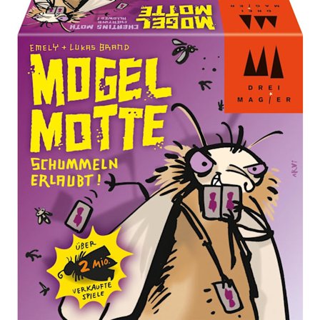 Spille Mogel Moth Tre Magiker Kortspil
