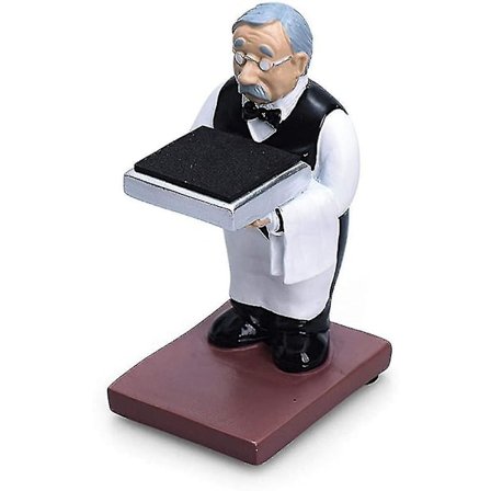 Urvisningsskab Gammel Husholderske/Astronaut Harpiksfigur Model Urholder