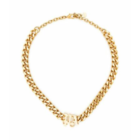 Palm Angels, Necklaces Geel, Dames, Maat:ONE Size