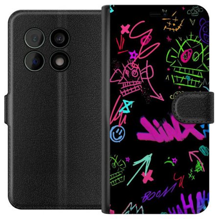 Kompatibelt Plånboksfodral till OnePlus OnePlus 10 Pro Guldlejon