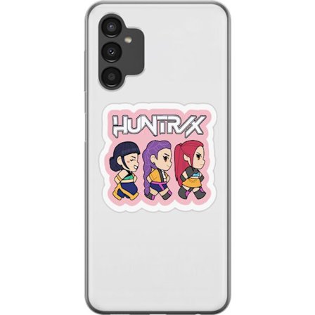 Kompatibel Mobilcover til Samsung Galaxy A04s Kpop Demon Hunters Huntrix Chibi Trio Sød Idol Tegneseriestil Sjovt