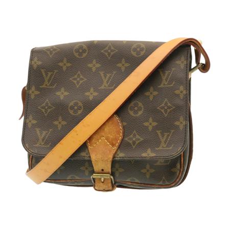 Louis Vuitton Vintage, Pre-owned Cartouchiere MM Bruin, Dames, Maat:ONE Size