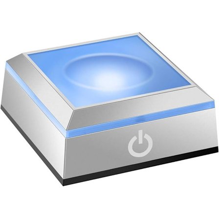 LED-valopohja lasipallolle, monivärinen näyttöteline, näyttölevy, näyttövalopohja, 3D-laserkristallitaide herkällä kosketuksella (pallomainen syvennys