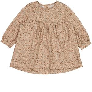 Wheat Rose Tangled Flowers Fenja Dress 12 Months - Dresses - 12 months - Beige - Mädchen