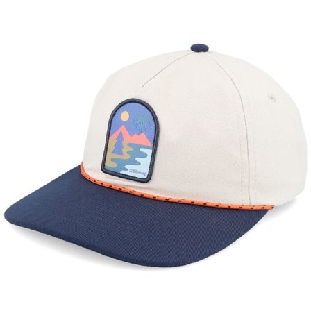 Billabong - Beige adjustable Keps - Adiv Strapback Navy/Khaki Adjustable @ Hatstore