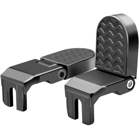 1 par cykel fotstöd, cykel bakre pedaler hopfällbara pedaler halkfria Beari