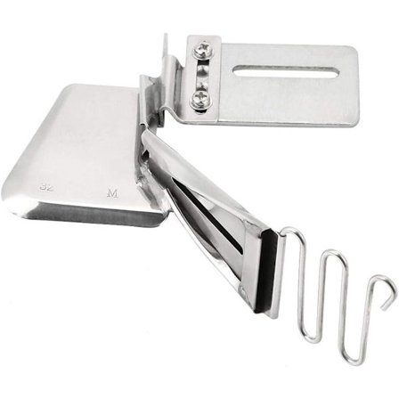 Symaskin, justerbart dobbelt foldet høyre vinkel skråbåndsett for industriell symaskin flat søm (M32)