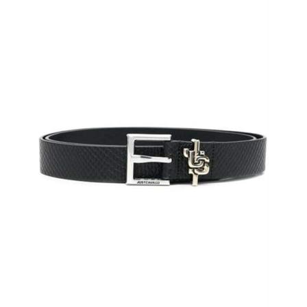 Just Cavalli, Belts Zwart, Heren, Maat:95 CM