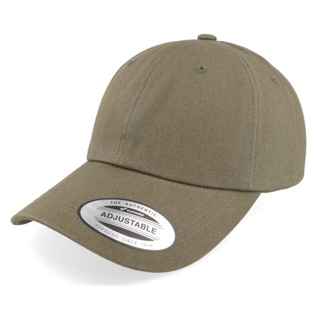 Yupoong - Verde unconstructed Boné - Buck Green Dad Cap @ Hatstore