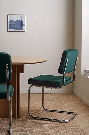 Jotex - Krzesło z 2-szt Szmaragdowy - HJO - Kup Krzesła do jadalni i do kuchni firmy Jotex