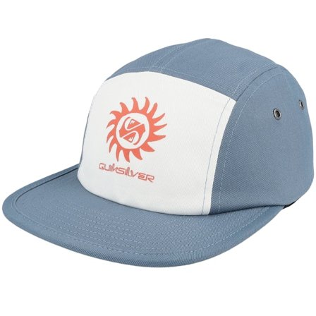 Quiksilver - Modrá 5panel Kšiltovka - Retro Cap Real Teal 5-Panel @ Hatstore