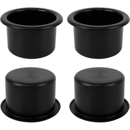 ING Bil- og bank kopholdere - 4 stk. - Sort