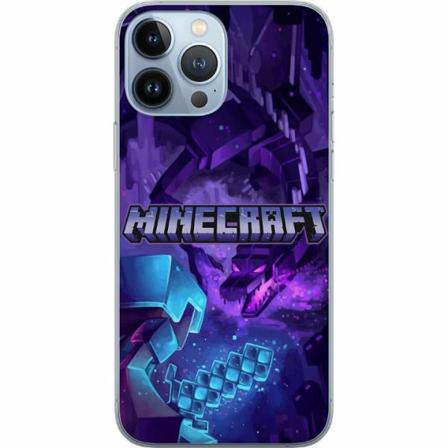 Apple Iphone 14 Pro Max Genomskinligt Skal Minecraft