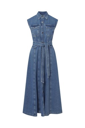 Sinan Denim Dress Dk Blue Wash 38