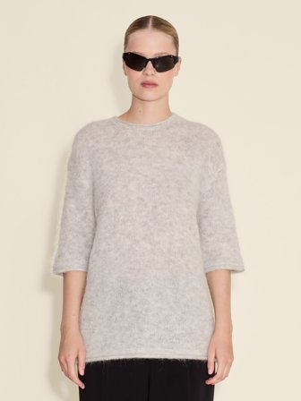 Holzweiler Tine Light Tee - Light Grey - Women's - S