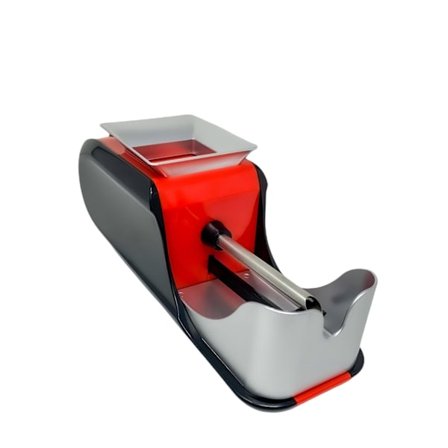 Punainen sähkösavukkeen täyttökone - Automaattinen tupakan ja savukkeen pakkaaja pysäyttimellä