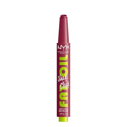 NYX PROFESSIONAL MAKEUP Fat Oil Slick Click Lip Balm 20 In The Drafts, Makeup, Læber, Læbestift