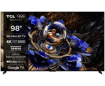 TCL-98X11K-98" 4K QD-Mini LED Smart TV med lyd fra Bang & Olufsen-Tv-75 tommer og større