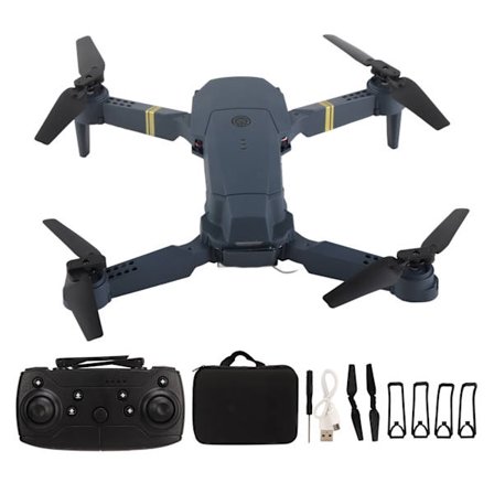 E58 Foldbar RC Drone 4K HD Luftfotografering Lufttryk Konstant Højde Drone med 480P Kamera til Voksne Børn