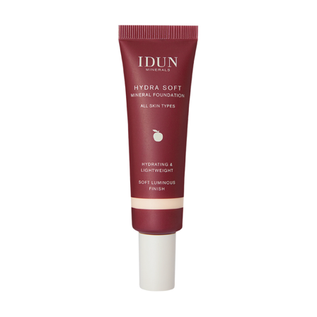 IDUN Minerals Hydra Soft Mineral Foundation, Jorunn, Ekstra lys, 30 ml