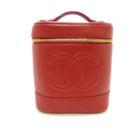 Chanel Vintage Clutches , Rood , Dames , Maat: ONE Size Vintage Tassen