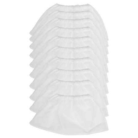 10 stk. Støvoppsamlerpose for negler 3 Vifte Neglestøvsuger Manikyrverktøy Tilbehør