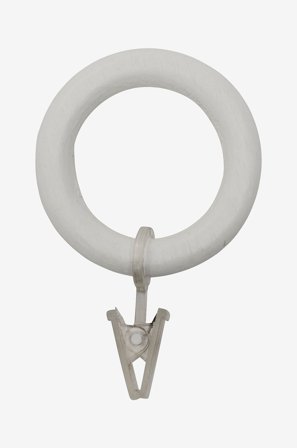 Hasta - Puiset verhorenkaat 55 mm - Valkoinen - Verhotarvikkeet - - Homeroom