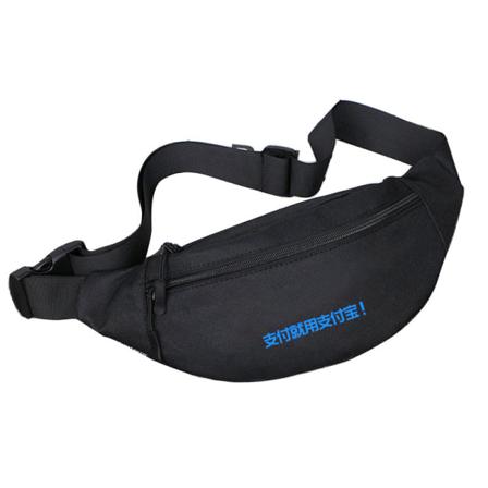 Menn kvinner Fanny Pack midjeveske Trendy Liten Casual Printed Shoulder Outdoor Crossbody Black Chest