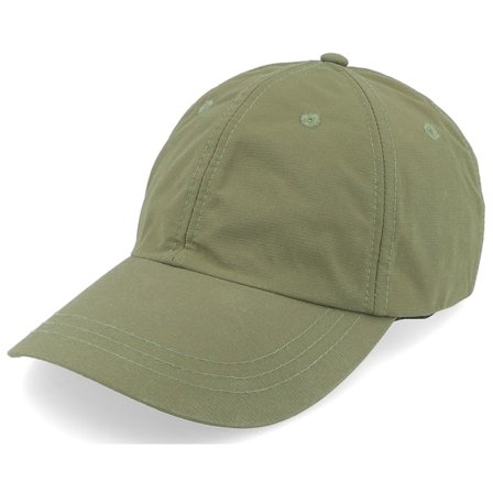 Beechfield - Grün unconstructed Cap - Outdoor Nylon Cap Olive Green Dad Cap / Unconstructed @ Hatstore