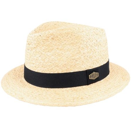MJM Hats - Beige straw Hatt - Aksa Organic Raffia Beige Straw Hat @ Hatstore