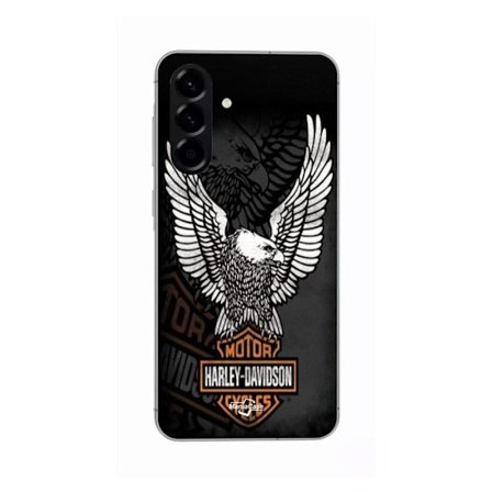 Coque - Maniacase - Samsung Galaxy A36 - Silikon - Flexibel - Örnlogotyp