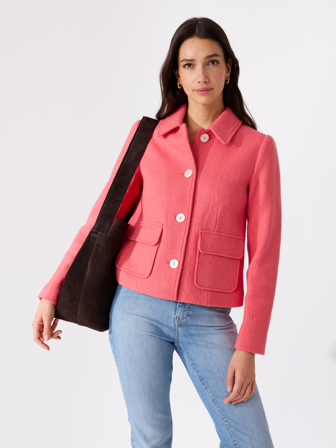 May jakke i ullblanding