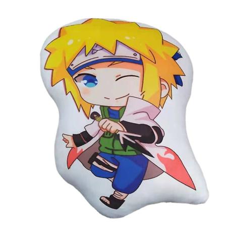 Anime Naruto Kastkudde Plysch Doll Toy 45cm Vågvind Vattenport