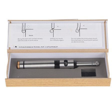 Rustfrit stål fotoelektrisk kantfinder fræsemaskine drejebænk CNC centerfinder 10mm