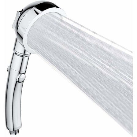 Full elektropläteringsuppgradering filter kraftfull silver duschtryck duschhuvud filter vattenrening uppgradering filter