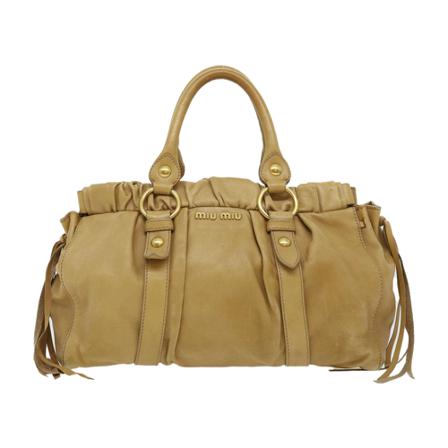 Miu Miu Pre-owned, Handbags Bruin, Dames, Maat:ONE Size