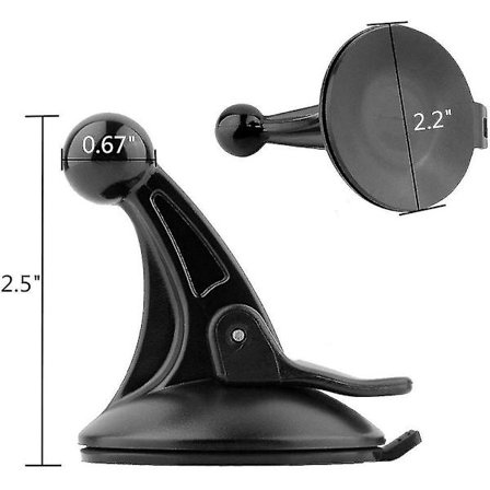 2 st GPS Vindruta Fäste Hållare Navigator Sugkopp Hållare