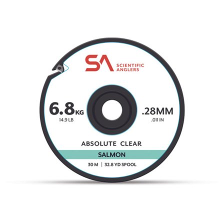 SA Absolute Salmon Tippet 0,28mm