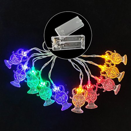 2m 10LED LED String Light Ramadan Lantern MULTICOLOR 2M