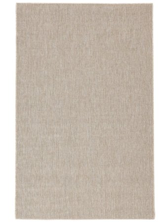 Dywan Wewnętrzny I Zewnętrzny Jednobarwny Możliwość Prania Mały Cameron - Beżowy 140X200 W Stylu Skandynawskim