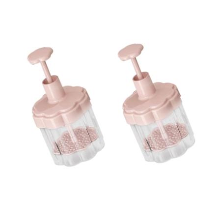 Ansiktsrenseskumkopp i plast, Ansiktsrenseskumkopp, Ansiktsrenser Bobler Reise Hudpleie, Skumrenser Maker 2pcs