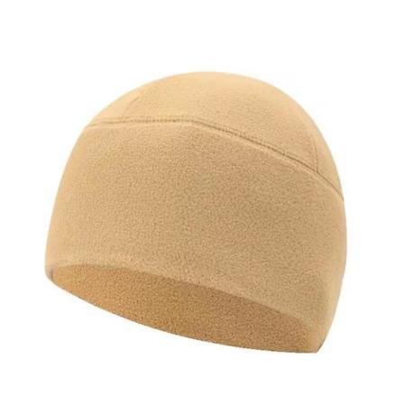 Utomhus Polar Fleece Kallt Varm Bergsklättring Skidmössa Ridning Fleece Mössa Khaki