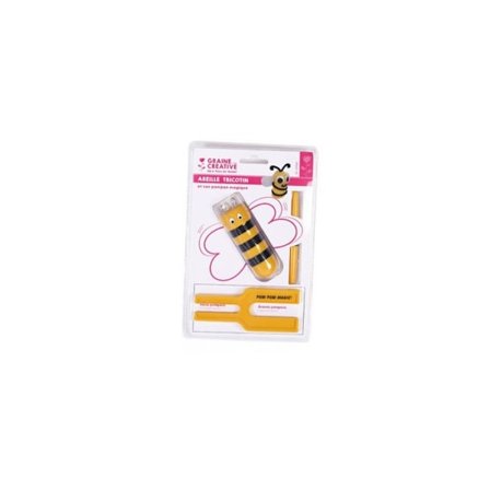 Stickning - Pw International - Bee - Orange - Inredning - För Ponpon