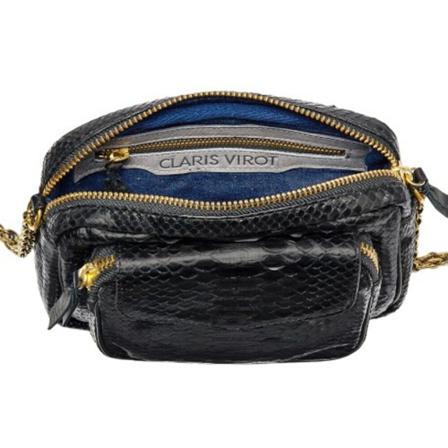 Claris Virot, Bag MIINTO-f 725617625d 4473cb 137 Zwart, Dames, Maat:ONE Size