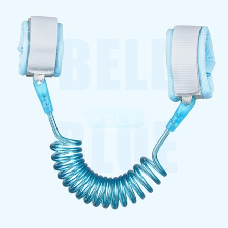 För att säkerställa barns säkerhet och förhindra att de går vilse används ett barnkoppel för att förhindra att de går vilse (blå) 2,5M