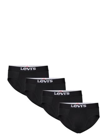 Levis Men Solid Basic Brief Org Co Black Levi ́s