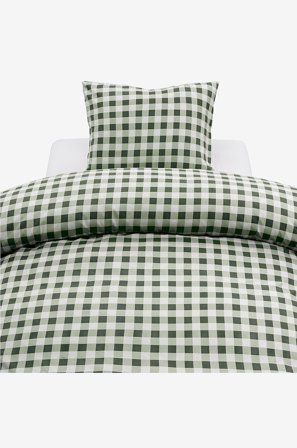 Harmony - Påslakanset Turild - Grön - Påslakanset - 150X210 - Från Homeroom