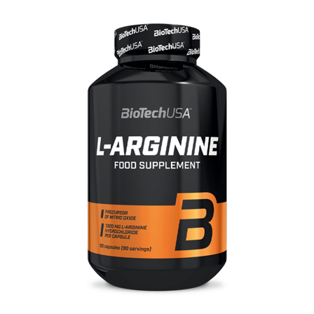Biotech USA L-Arginine 90 kapsler