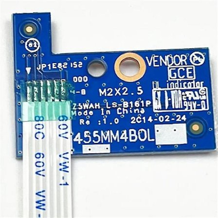 Kannettavan tietokoneen virtapainikekaapeli Acer V3-572g E5-511 E5-571 -painikkeelle -b161p (FMY)